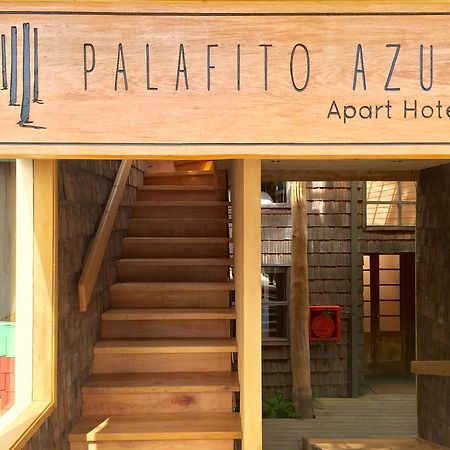 Palafito Azul Apart Hotel กัสโตร ภายนอก รูปภาพ